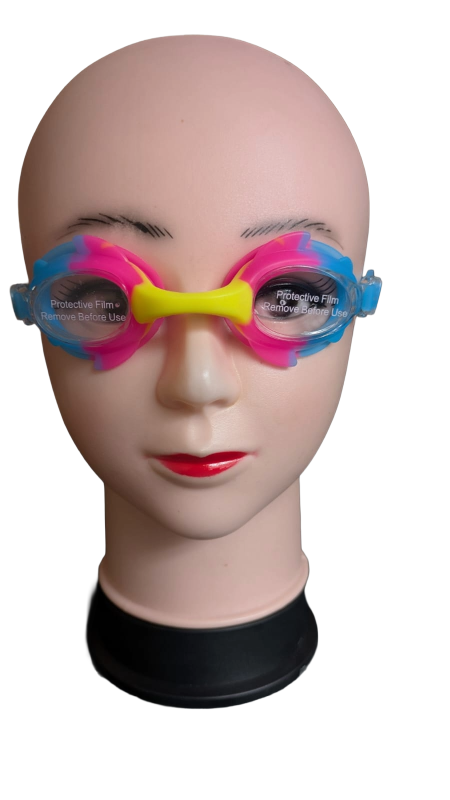 Kids Goggles Pink Yellow